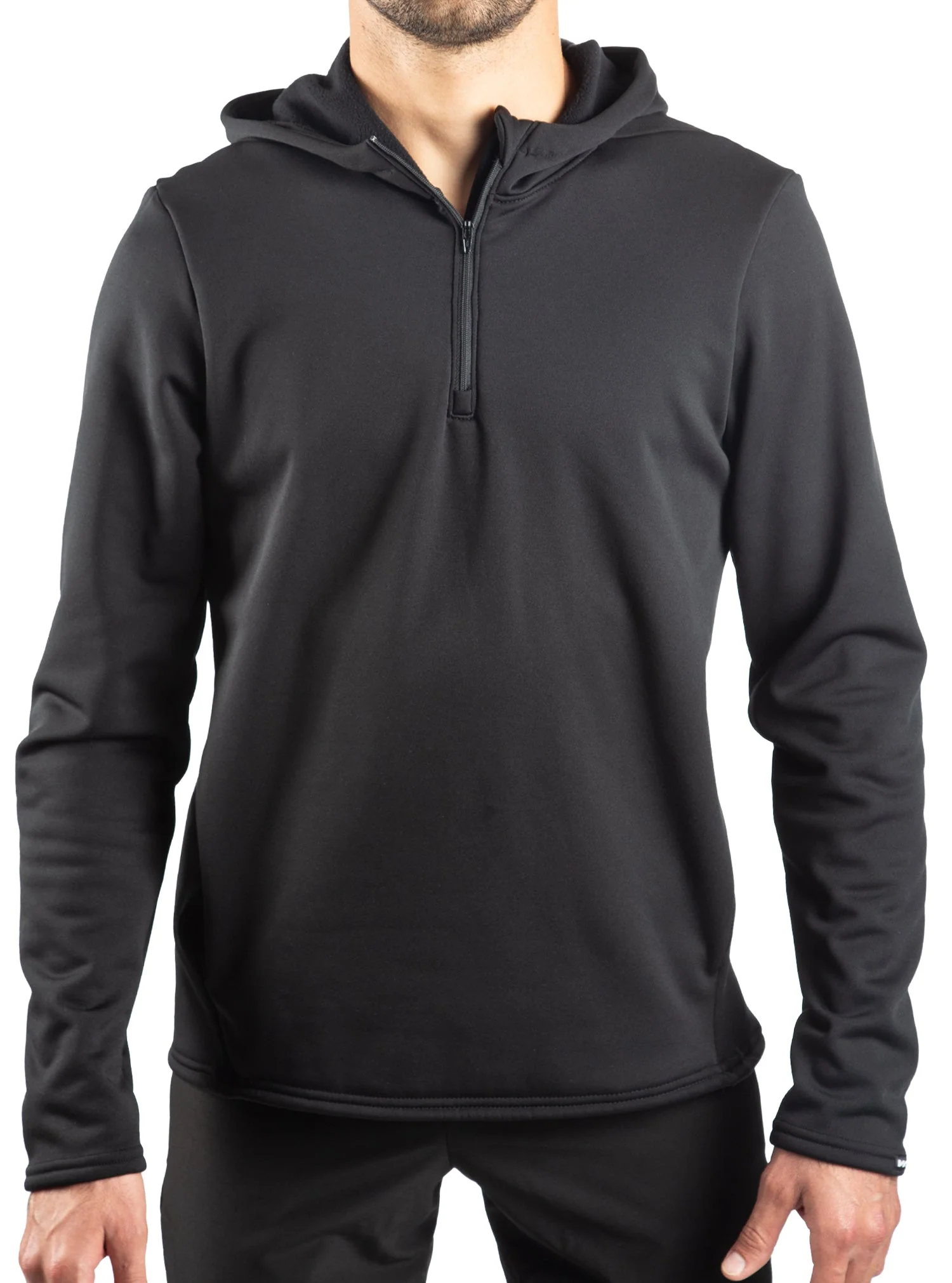 27. Thermal PolarWikMax™ Relaxed Fit 1/4 Zip Hoodie - Image 3