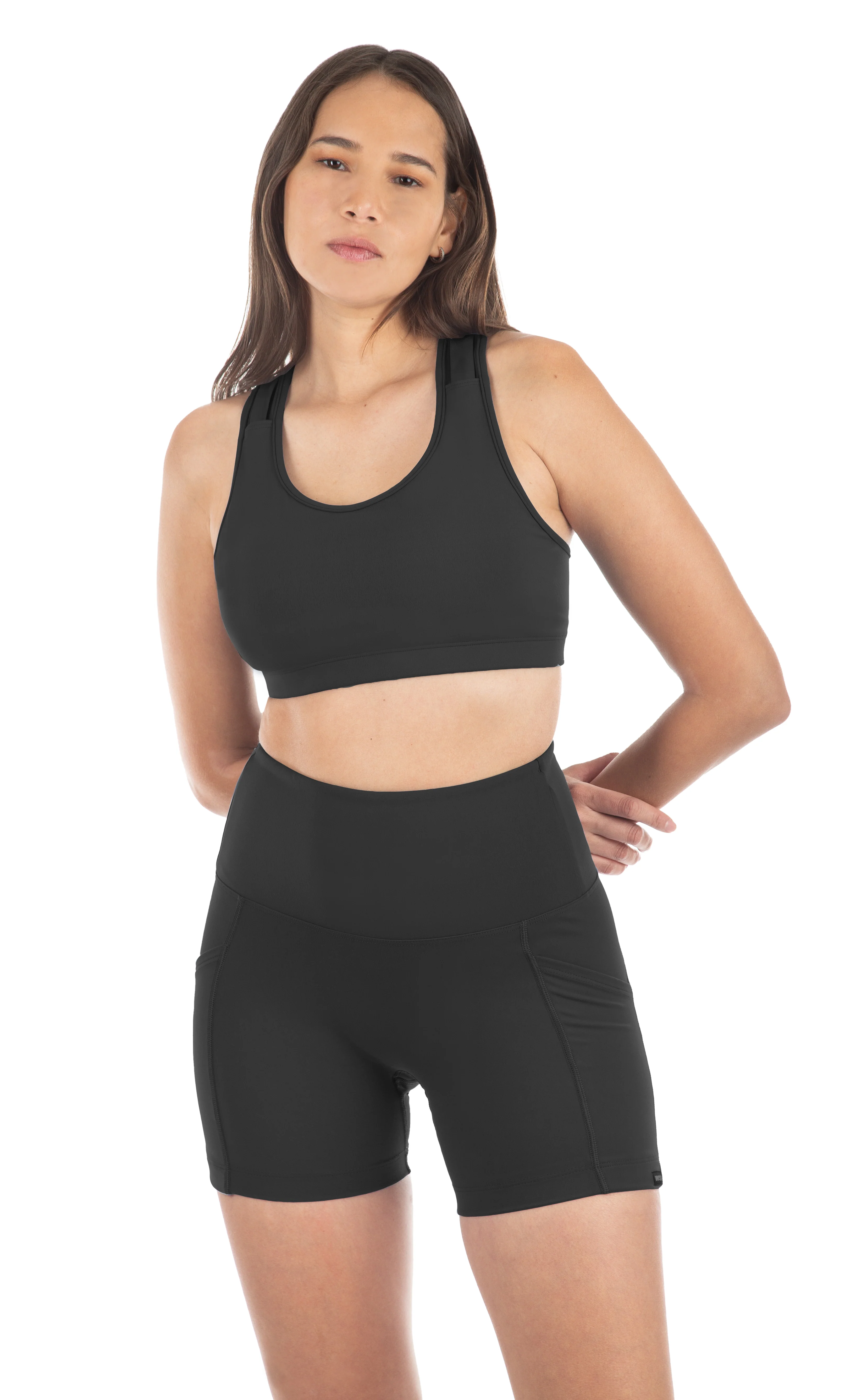 Activloops™ Sports Bra // Black Short Set - Image 2