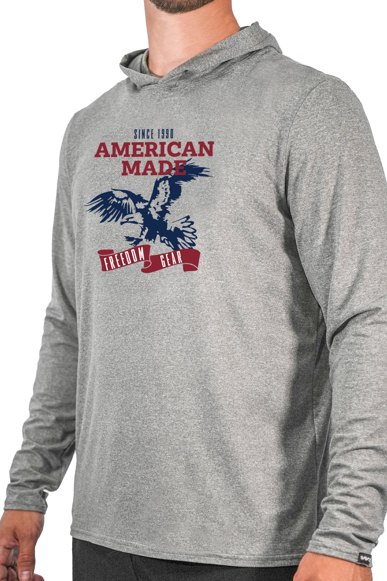 American Made SoftTECH™ Lightweight Sun Hoodie - Image 3