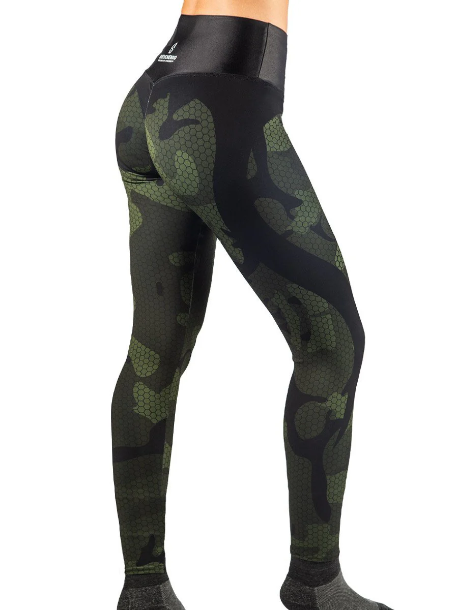 Bullet Hexa Camo Leggings - Image 2