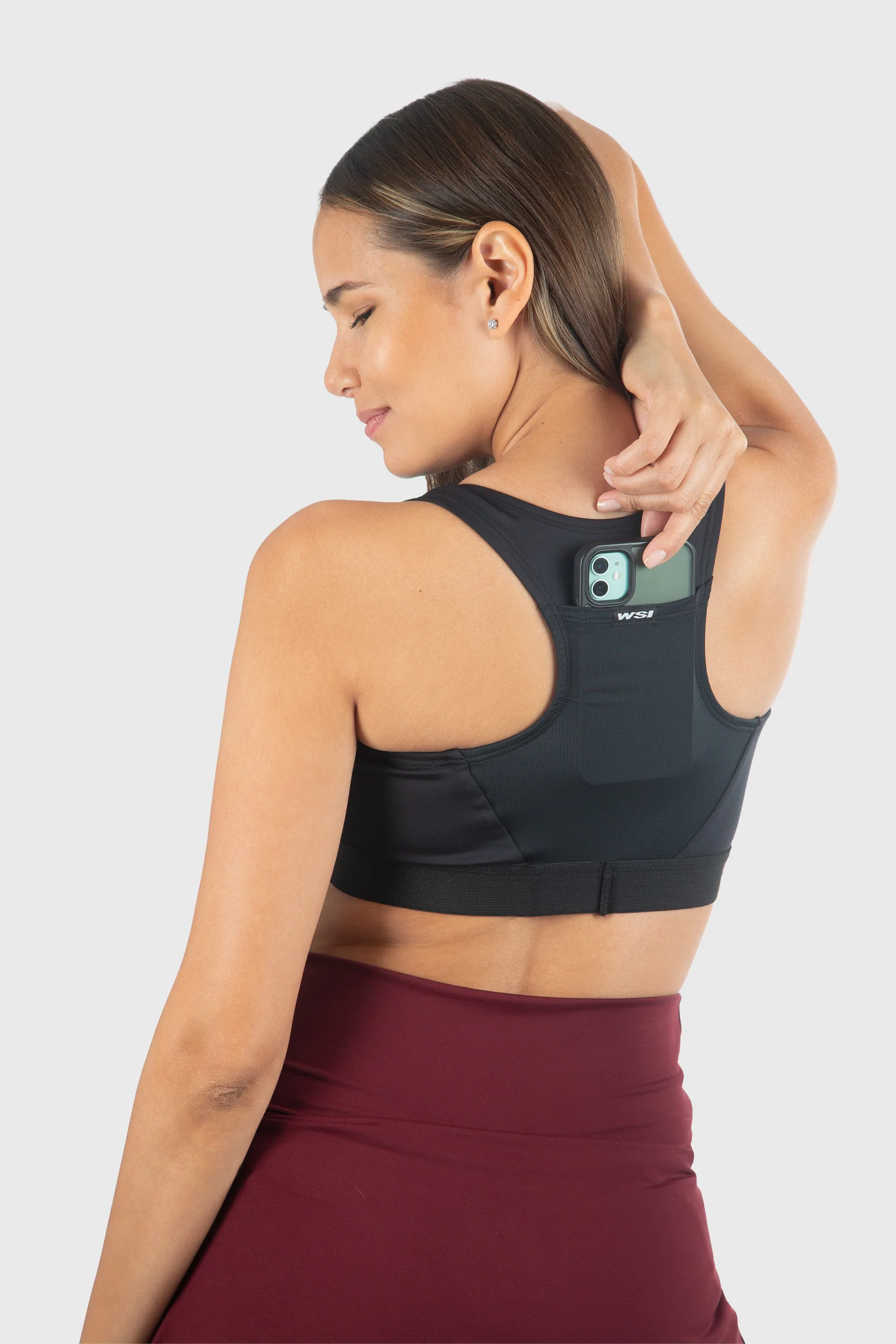 Eco Tech-Flex Pocketed Sports Bra - Image 3