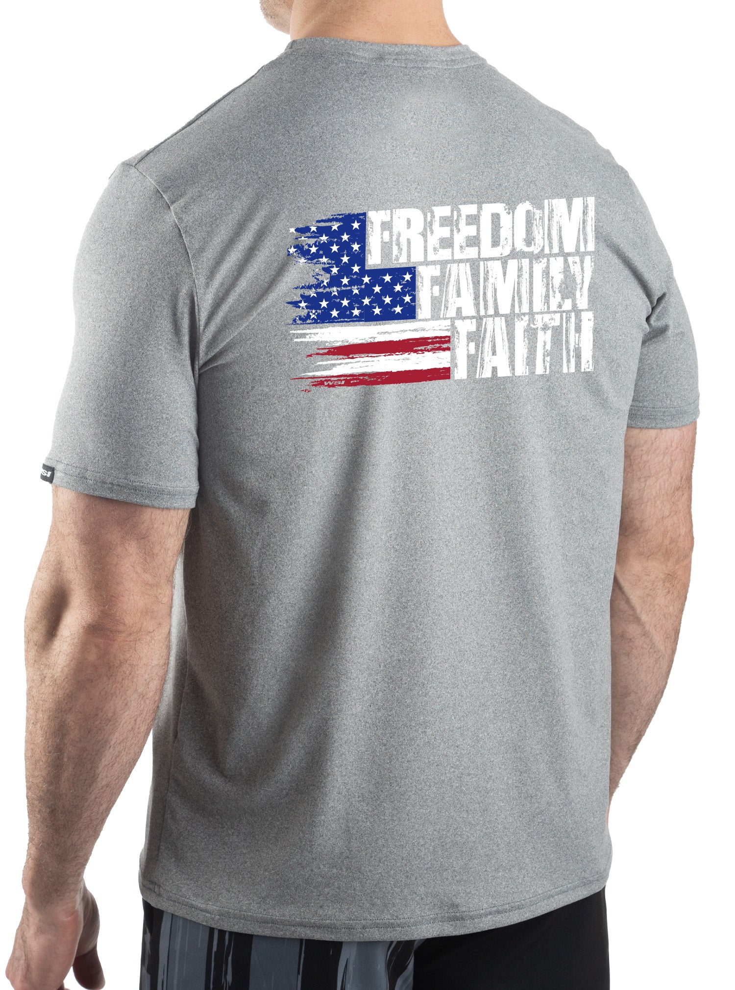 Freedom Faith Family SoftTECH™ Tee - Image 2