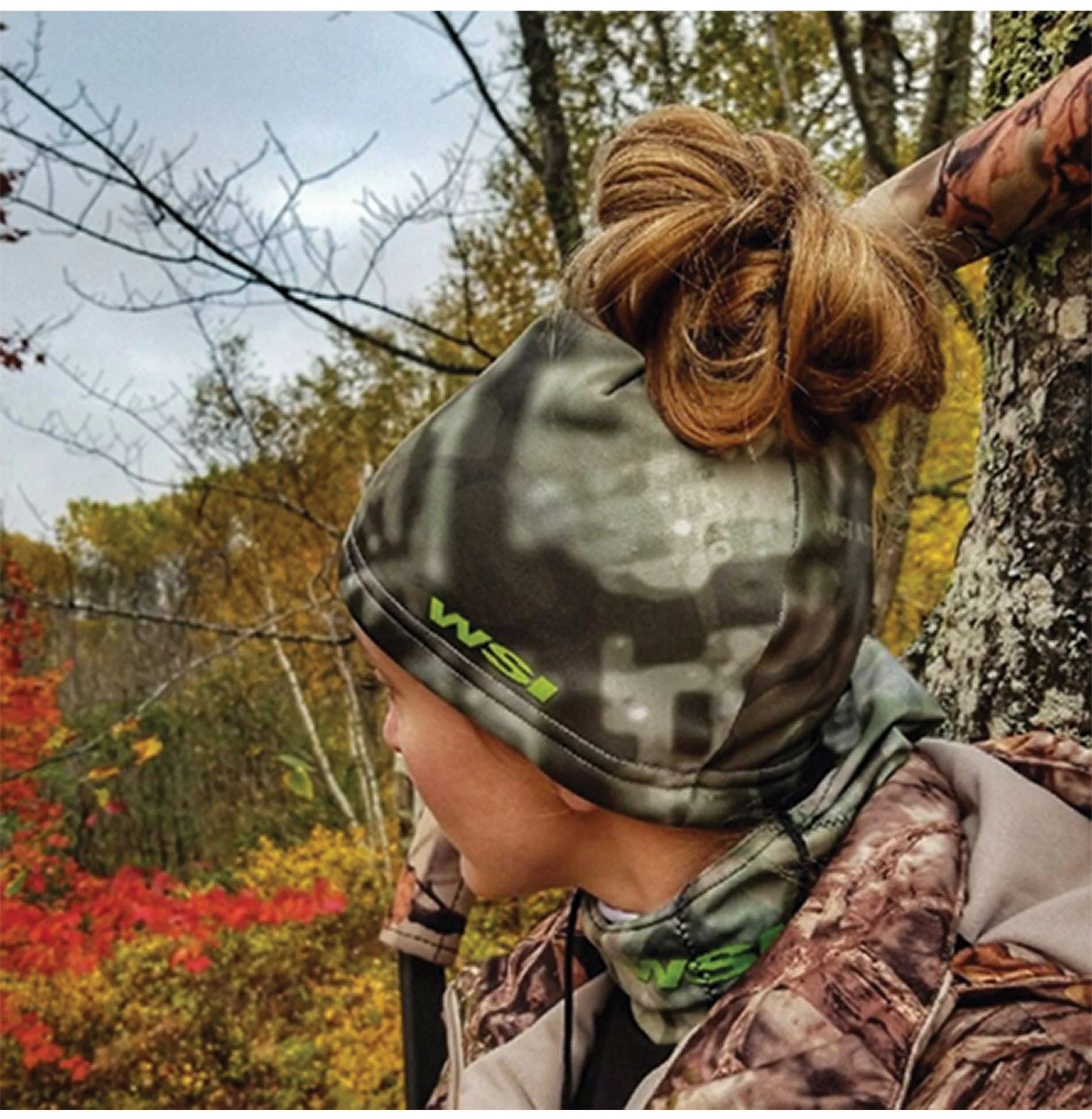 Messy Bun Beanie Hat - Image 3