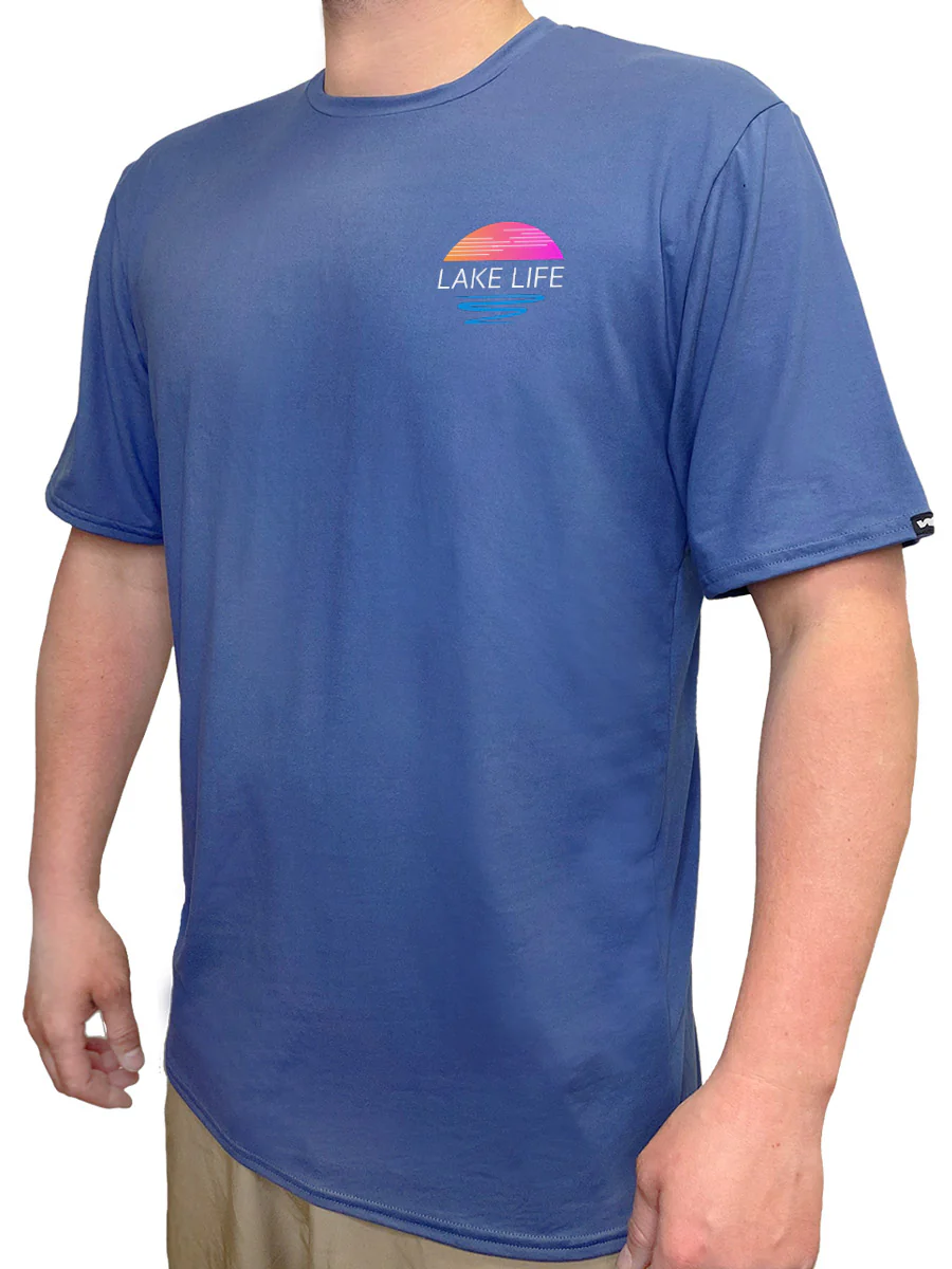SoftTECH™ Short Sleeve Tee Lake Life Back - Image 4