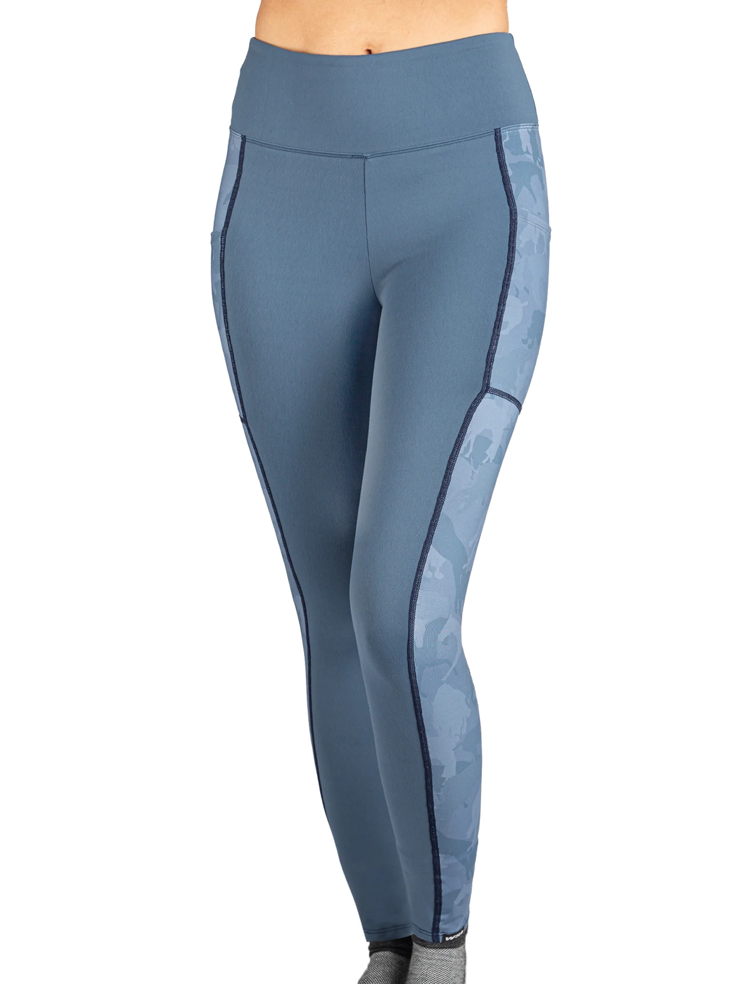 TRYON BLUE CAMO RIDING LEGGING - Image 2