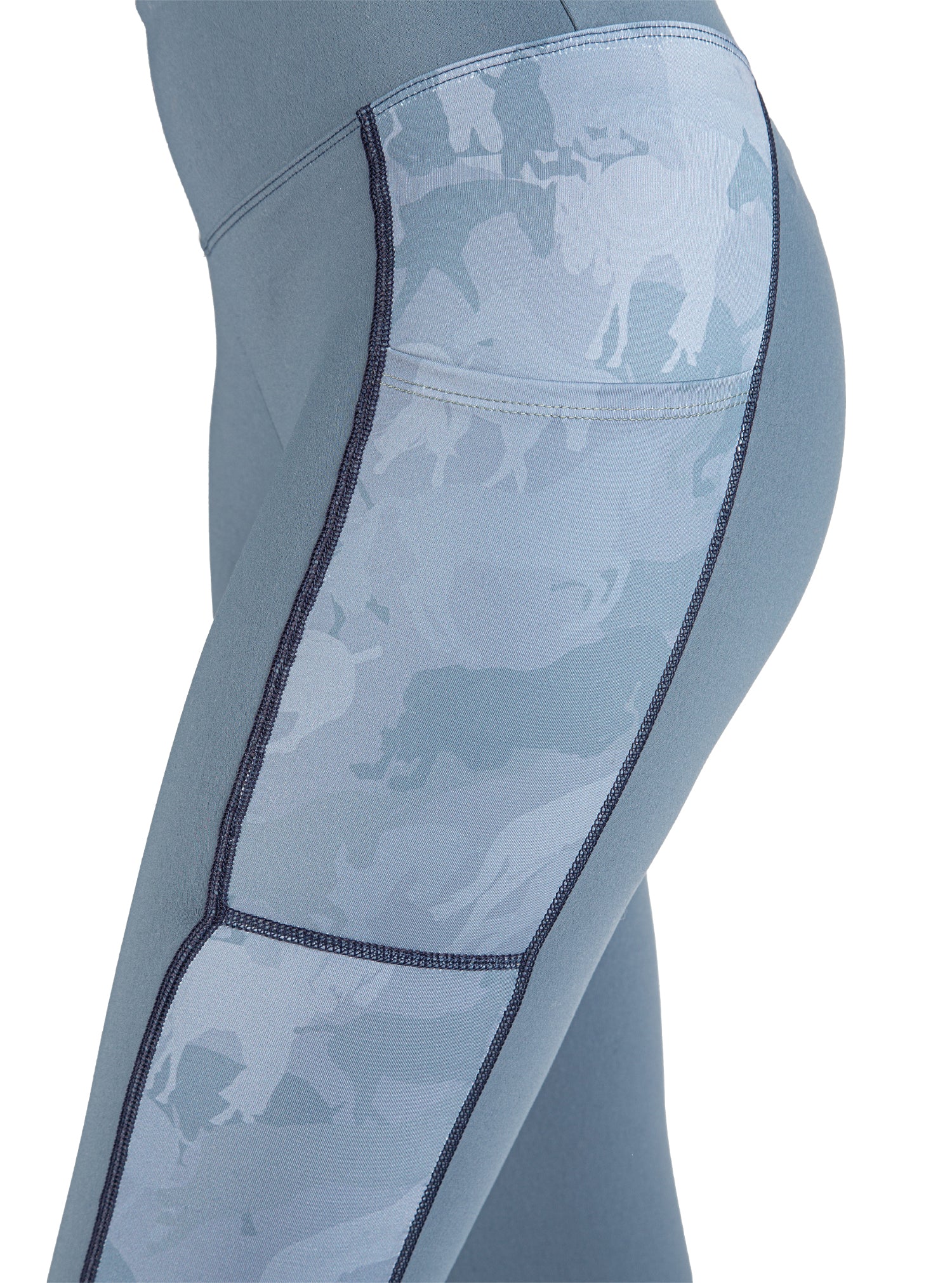 TRYON BLUE CAMO RIDING LEGGING - Image 4