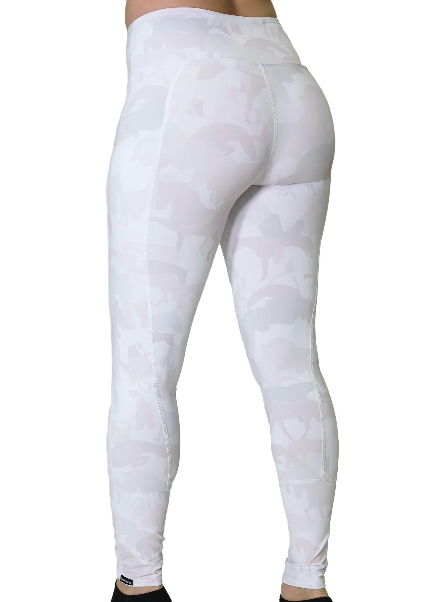 WELLINGTON PINK CAMO RIDING LEGGING - Image 2