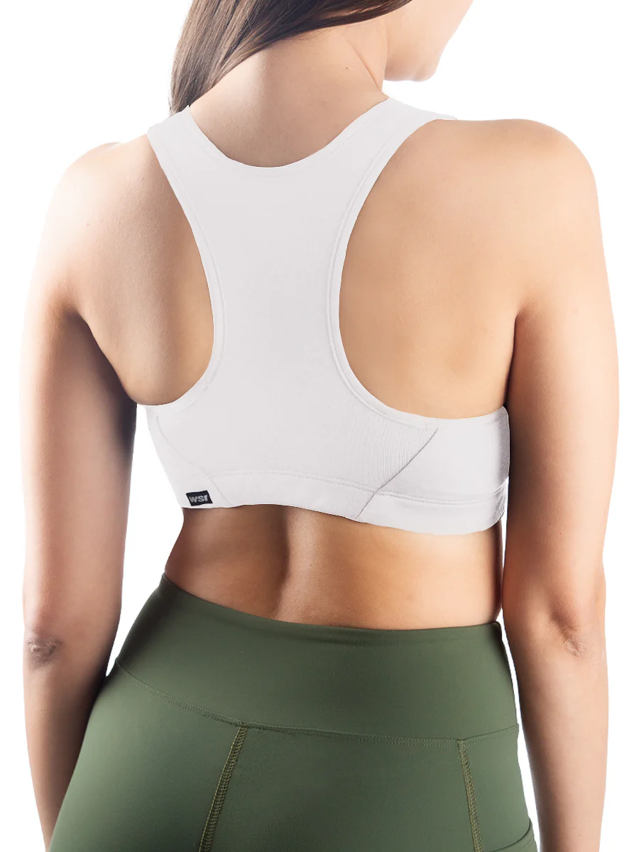 White Activloops™  2-in-1 ProWikMax™ Sports Bra - Image 2