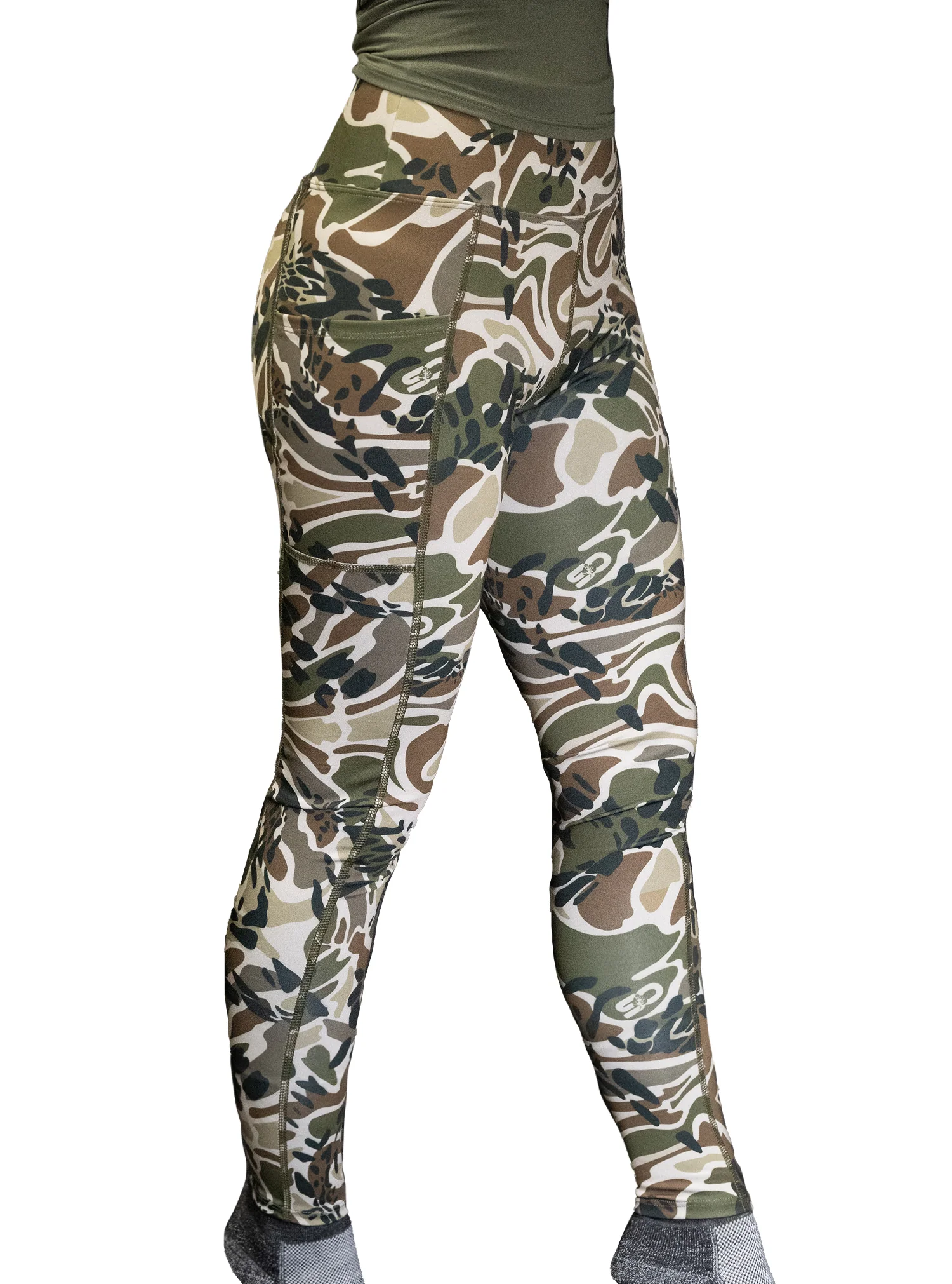 Wide Waistband Prym1 Woods Pocketed Legging