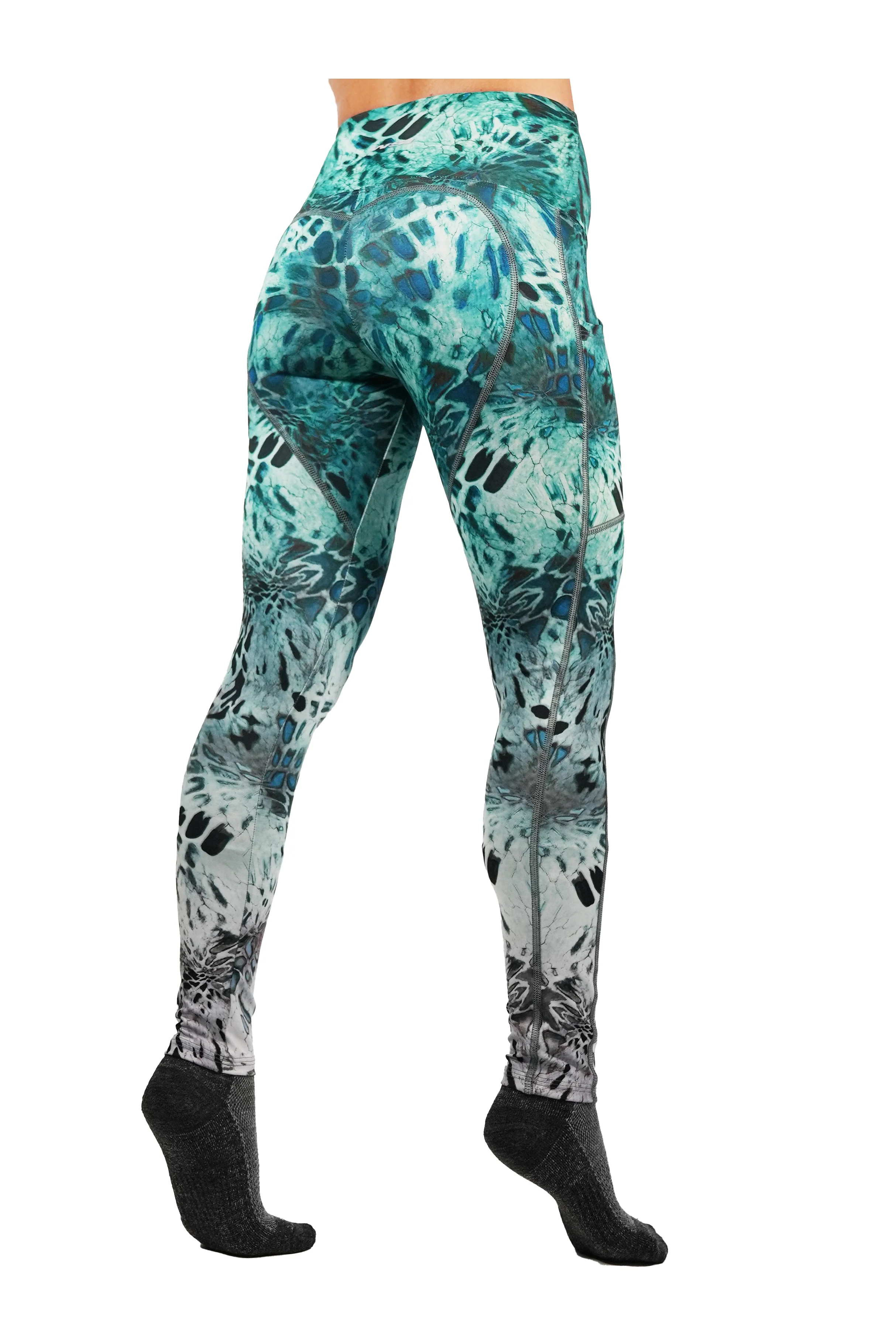 Wide Waistband Typhoon Pocketed Legging - Image 3
